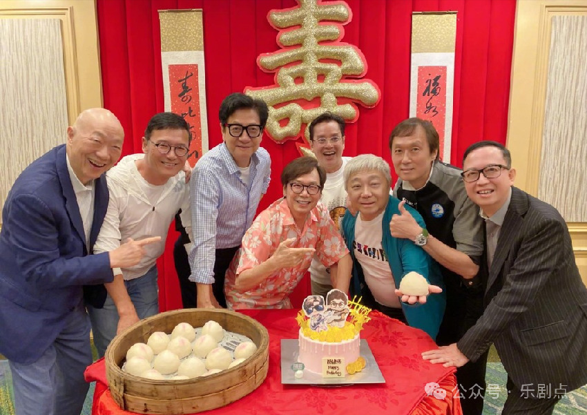 75歲溫拿成員大壽！譚詠麟鍾鎮濤一連兩天拉人頭慶祝，苗僑偉到賀