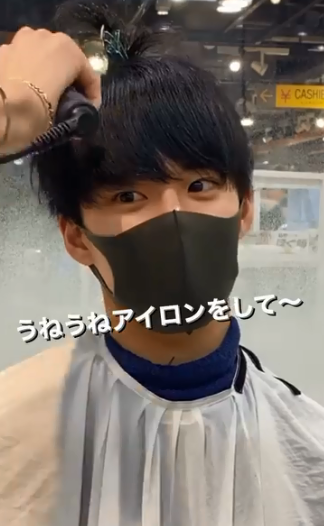 口罩擋不住的帥顏！日本小鮮肉「30秒超帥剪髮片」瘋傳　紅到國外「被挖出清楚正臉照」網又尖叫❤️