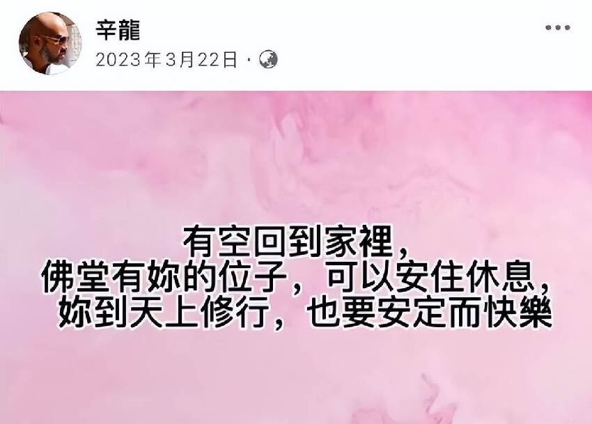 劉真離世5周年，「辛龍近況很不好」8歲女兒和他相依為命