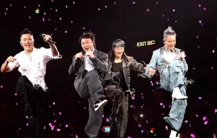 草蜢40周年演唱會，蔡一傑首度公開病情：腦癌已擴散，但永不言棄