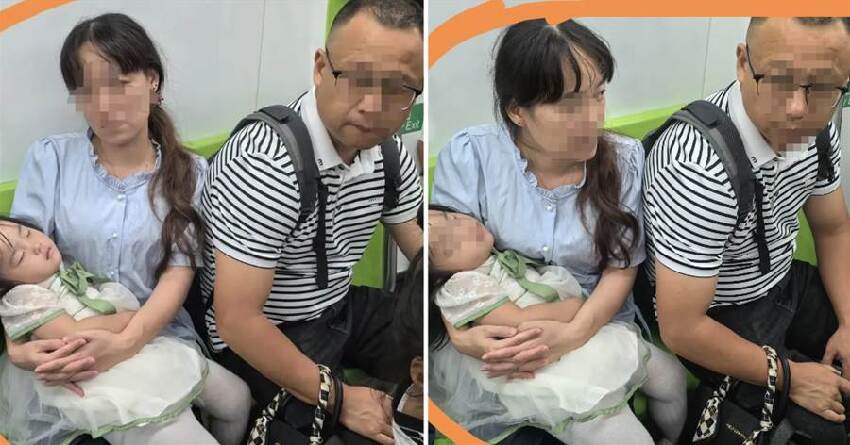 捷運讓座抱孩媽!下秒「隔壁阿北身份」曝光…我秒崩潰:善意錯付了