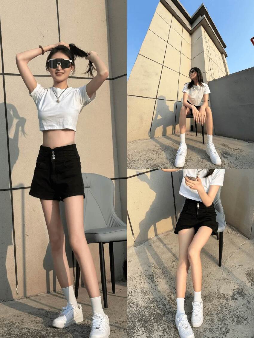 簡約T恤打造夏日簡約風,這些搭配太值得借鑒了