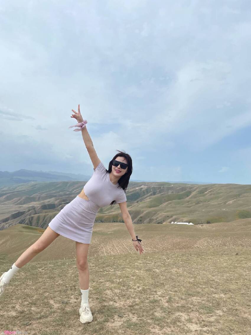 正妹新疆旅行美拍，網友：好美