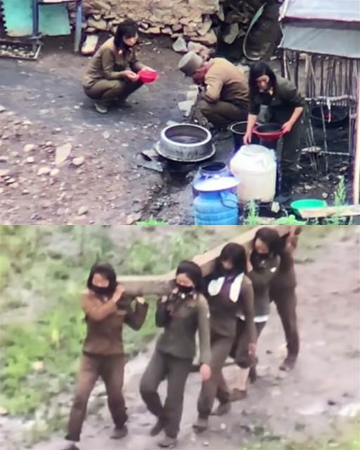 北韓女兵成了發洩工具？軍中雙腿發抖影片網瘋傳