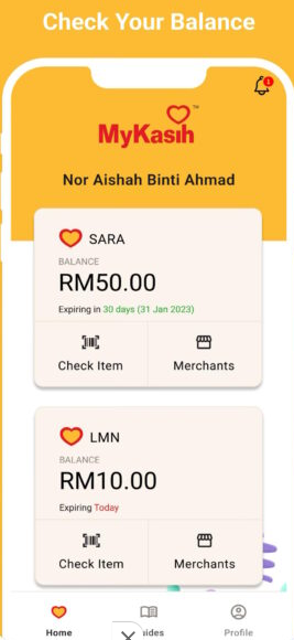 每月都可拿SARA援助金！教你用 MyKasih APP搞定3件事