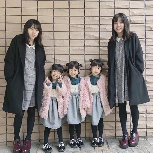 生雙胞胎又生三胞胎？日本辣媽生5個女兒「長相如複製粘貼」　幸福放大5倍成人生贏家