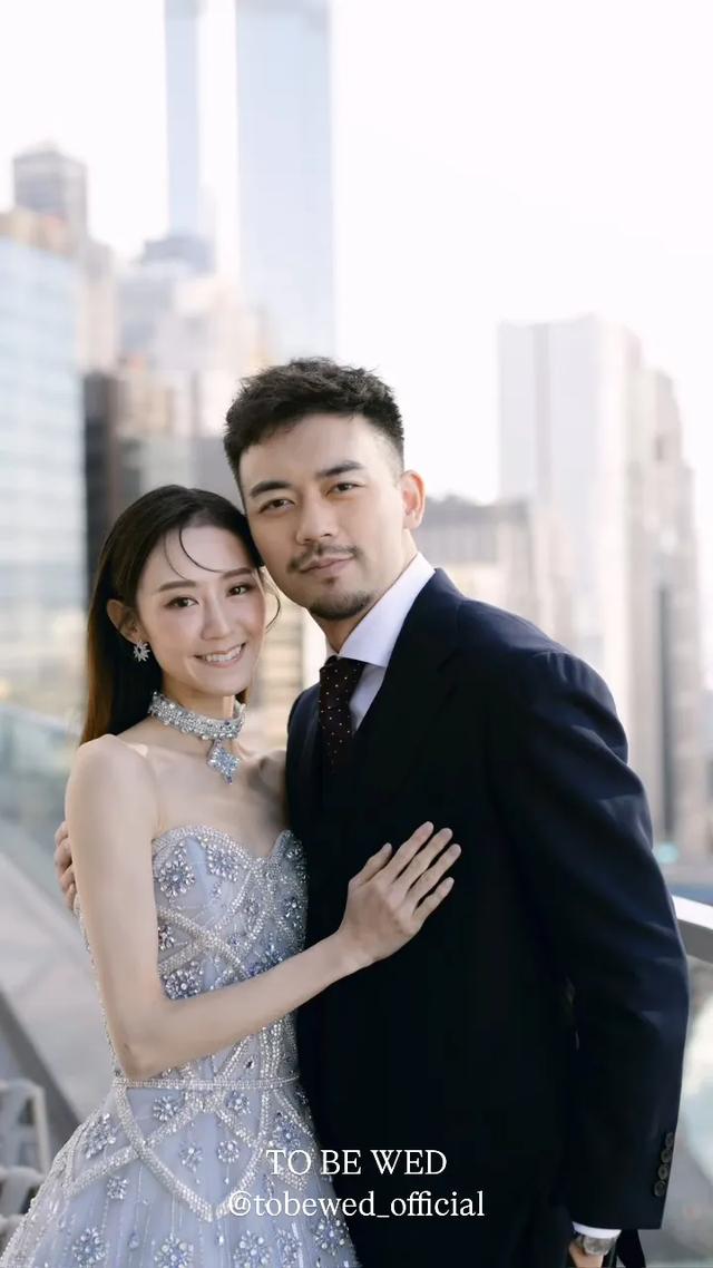 29歲TVB小花與男友結婚，宣讀誓言時感動到哭，自爆已約滿離巢