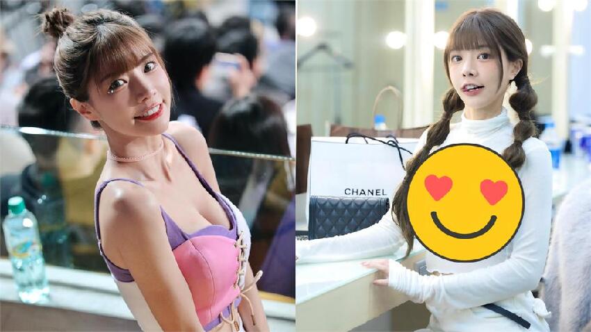 最正MC白色上衣太薄透！1秒曝光「暗黑內搭Bra」火辣畫面狂吸上萬讚