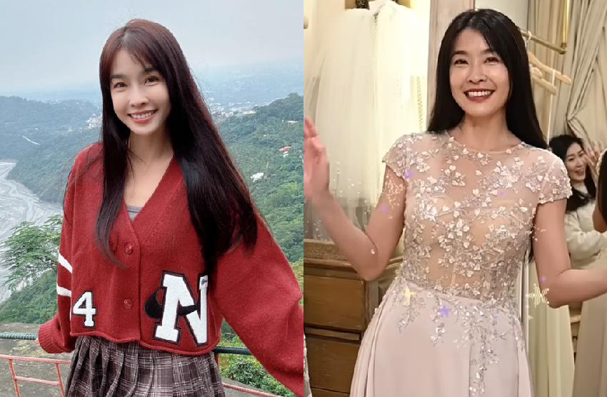 小嫻離婚7年罕穿婚紗飄仙氣 被問100次感情現況親自回應了
