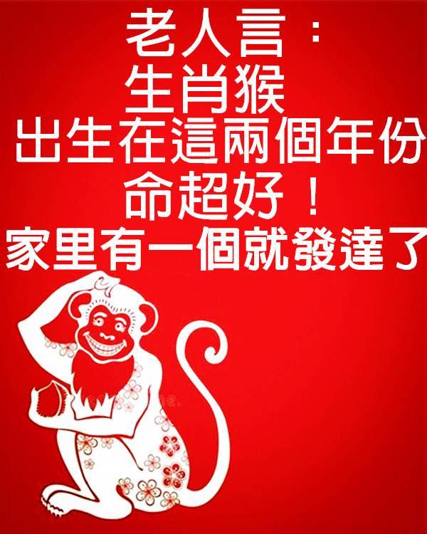屬猴的人，這兩年出生真的「命更好」嗎？