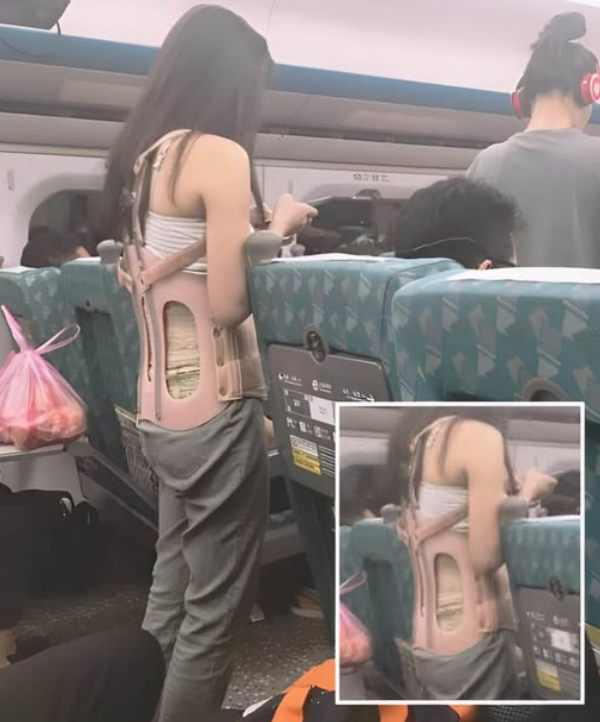 脊椎碎裂女「裝背架」搭高鐵苦等無人讓座!!! 心寒發文社會冷漠，反遭嗆爆「沒人欠妳」網戰翻：博愛座真的要廢除...