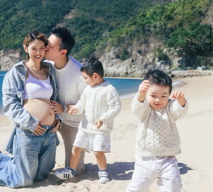 突然宣布懷孕！香港人氣女星倪晨曦結婚四年抱三，想和老公生女兒