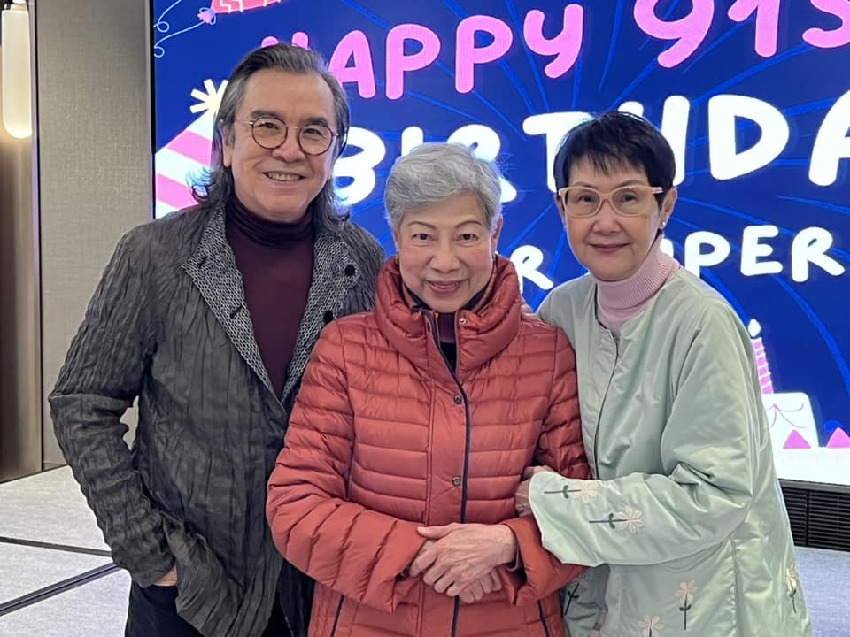 91歲香港女星遭TVB不再安排工作，所以決定離巢，目前不會退休