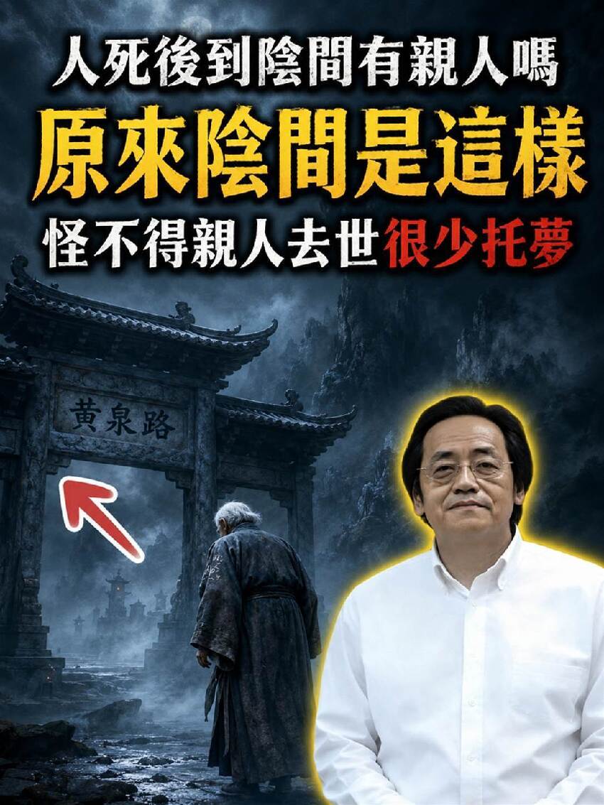 人死後到陰間能和親人團聚嗎？原來地府是這樣，怪不得親人去世很少托夢，看完大吃一驚