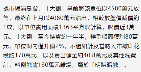 劉鑾雄出資挽救呂麗君后血虧百萬，出力不討好，甘比也沒撈到好處