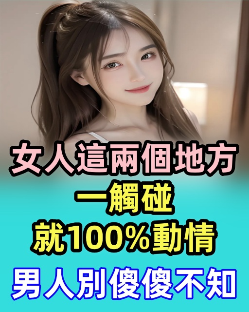 女人這兩個地方，一觸碰就100%動情， 男人別傻傻不知！