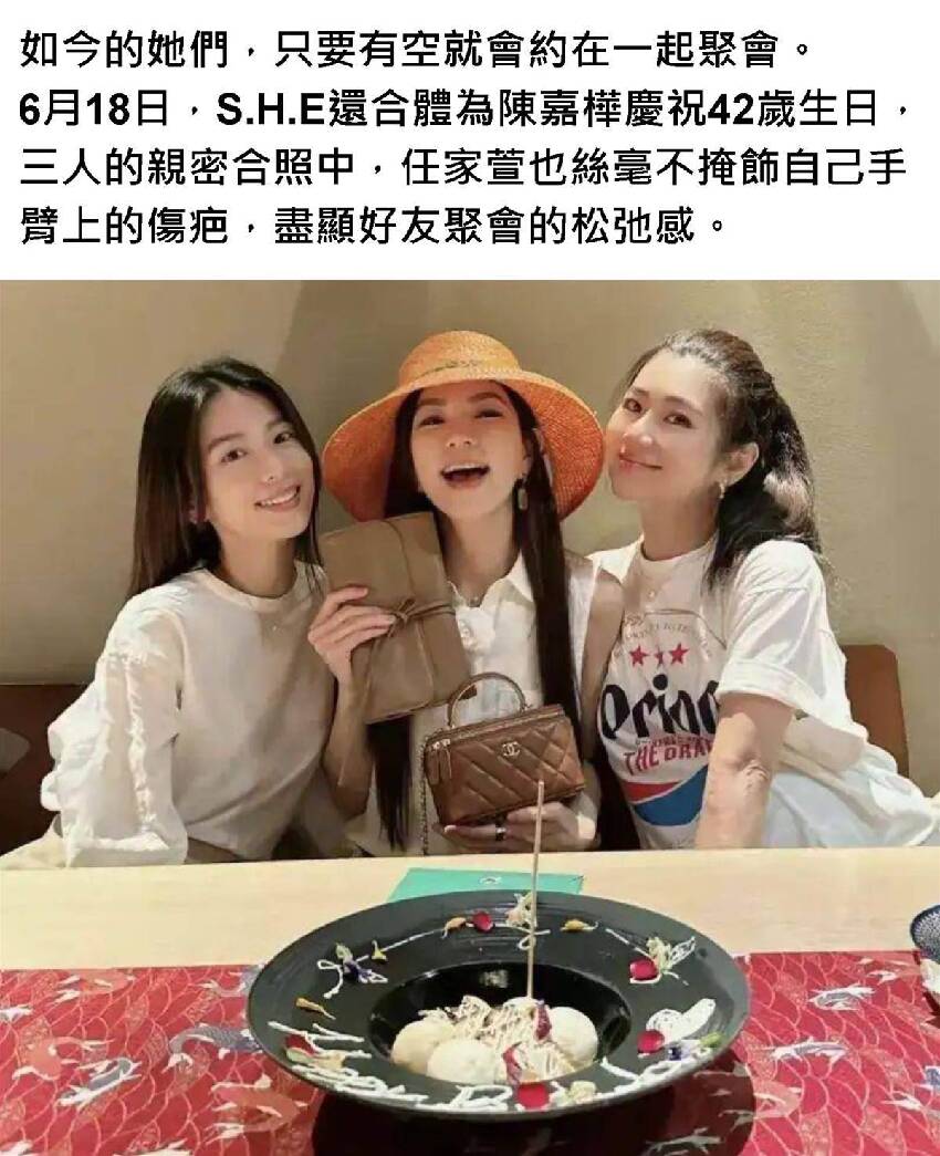 SHE的友情有多深？原來Selina受傷時，陳嘉樺和田馥甄一直都在幫忙交房貸