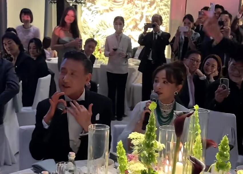百億富二代吳婉芳兒子大婚!乾爹張學友現場獻唱,曾志偉李嘉欣鄭伊健齊聚賀喜