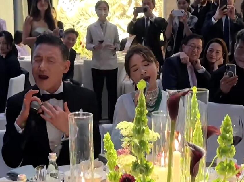 百億富二代吳婉芳兒子大婚!乾爹張學友現場獻唱,曾志偉李嘉欣鄭伊健齊聚賀喜