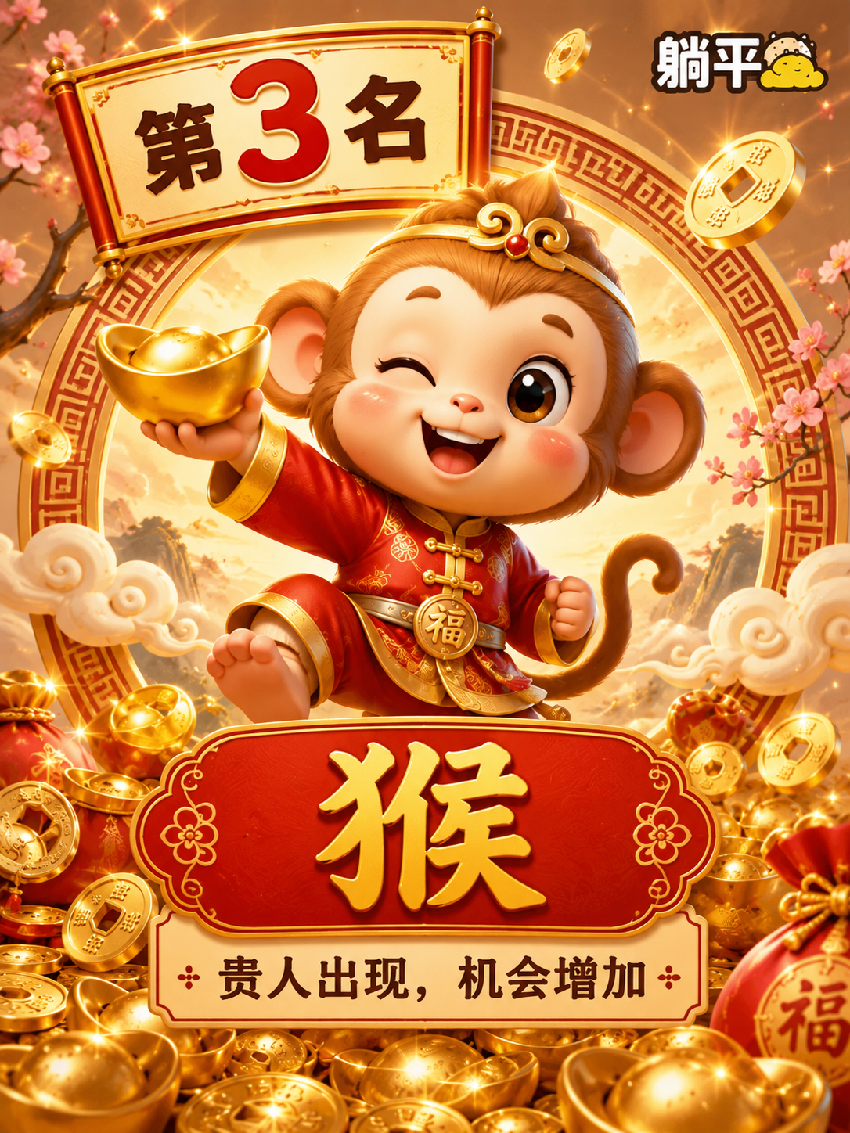 下半年最容易發財的3個生肖 2026