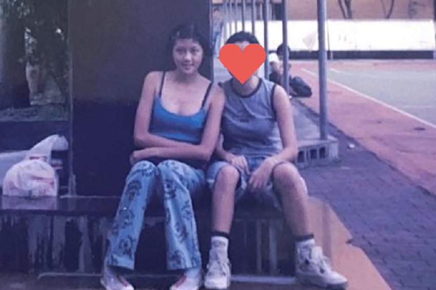 嚴立婷高中超正青澀照曝光 穿深U小可愛打籃球網驚:太犯規了