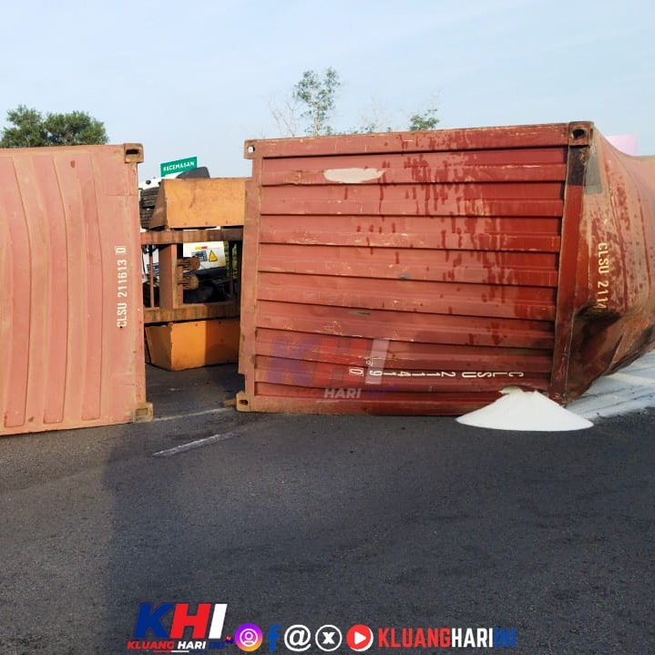 大道翻覆壓車 貨櫃羅厘 又奪命！