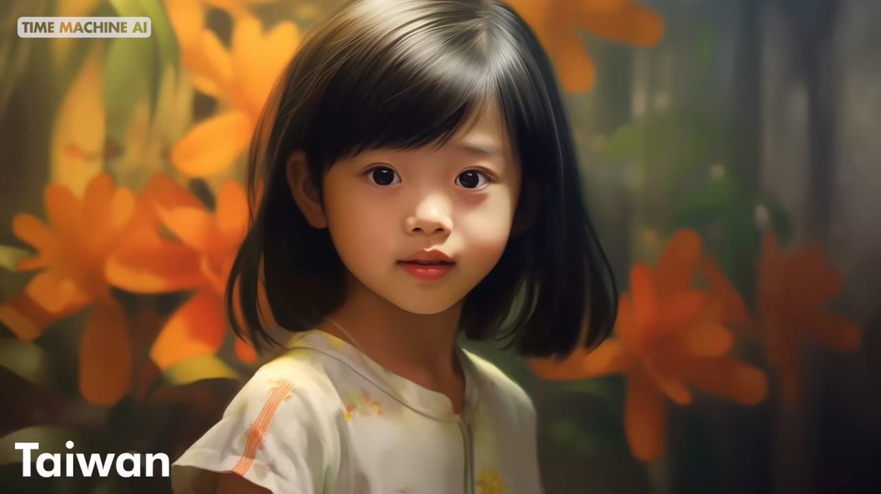 日本女孩超Q!AI畫出「世界各地小女孩」長什麼模樣 俄羅斯美翻「台灣小女孩也現身」網友狂讚