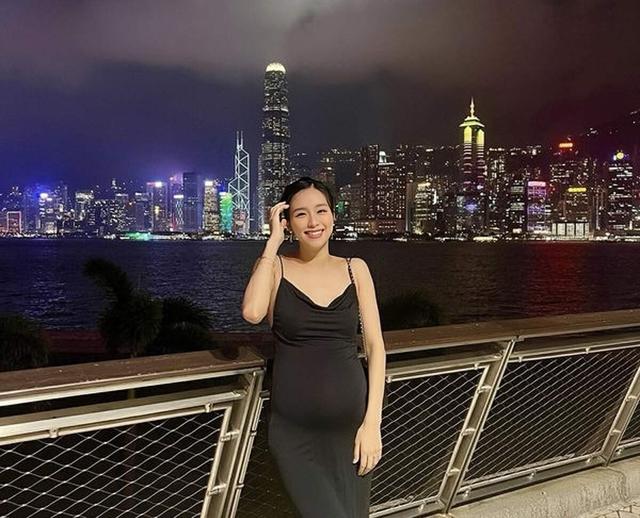 恭喜！TVB高顏值長腿女神宣布再度懷孕，結婚三年成功抱倆