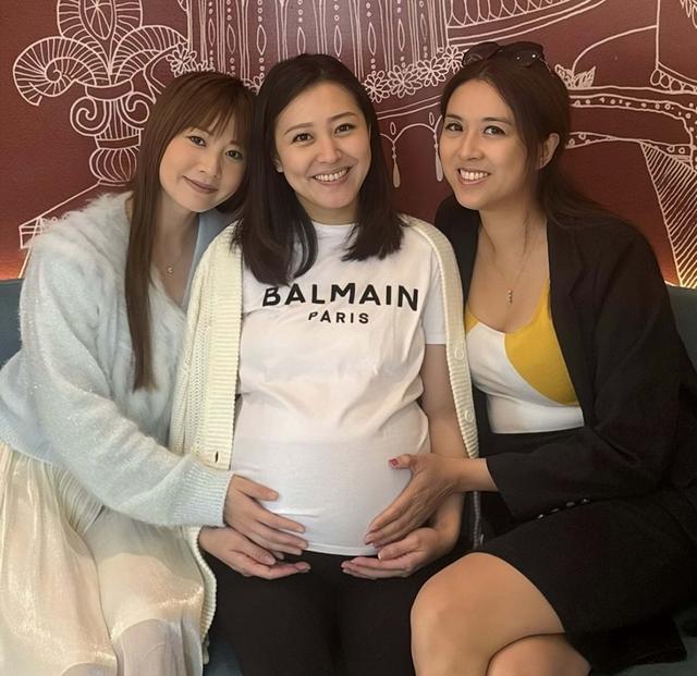 恭喜!香港女星懷三胎臨盆在即,嫁「豬肉王子」做富貴少奶奶