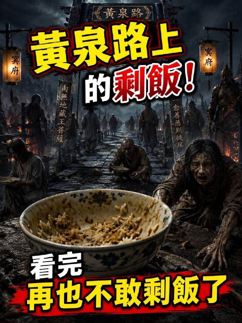 黃泉路上的剩飯！看完再也不敢剩飯了