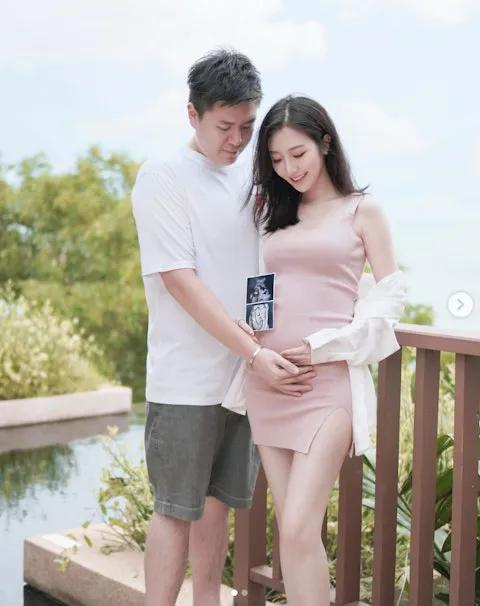 何依婷宣布懷孕五個月，自爆懷孕初期經常嘔吐胃脹：不會停工待產