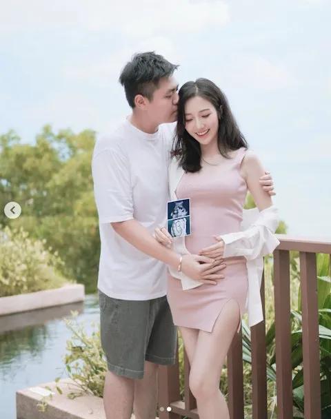 何依婷宣布懷孕五個月，自爆懷孕初期經常嘔吐胃脹：不會停工待產