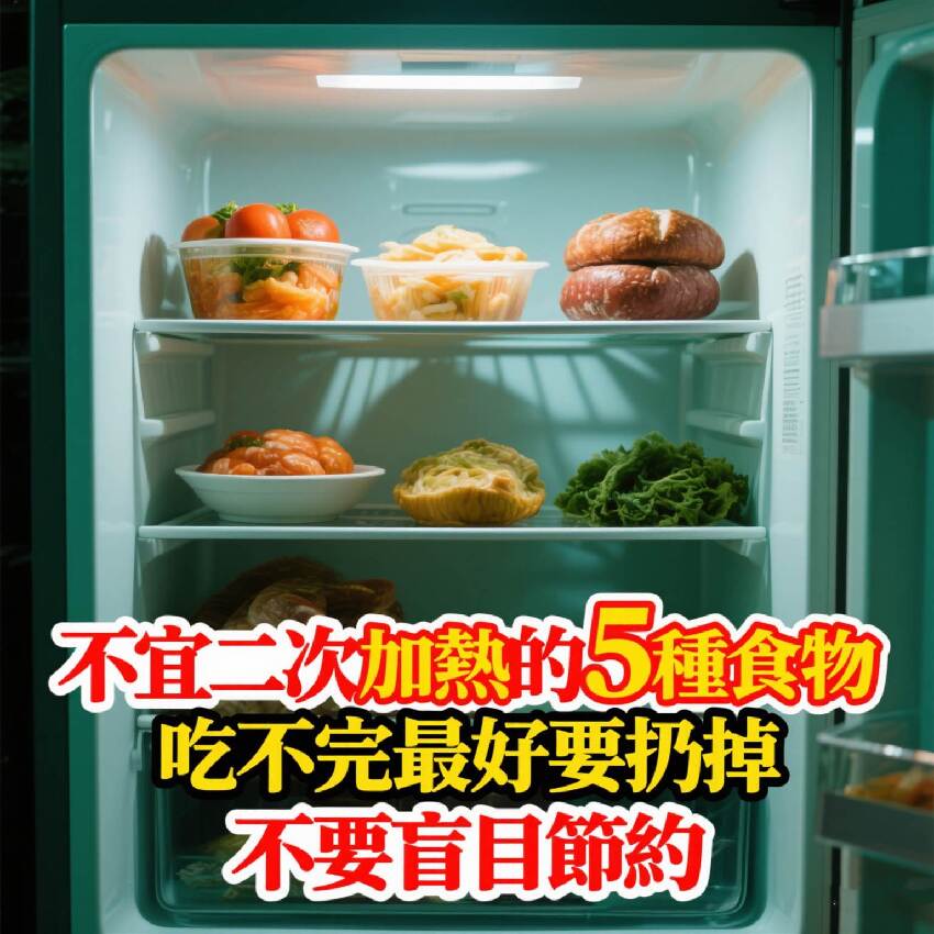 警惕！這6種食物別再二次加熱了，吃不完最好扔掉，不要盲目節約