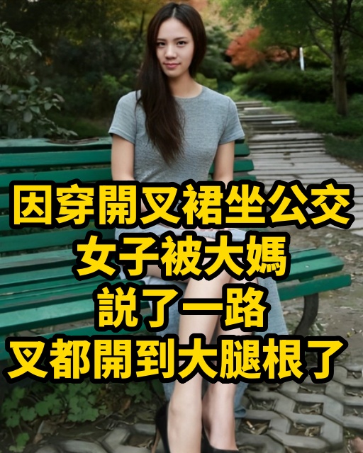 因穿開叉裙坐公交，女子被大媽説了一路：叉都開到大腿根了