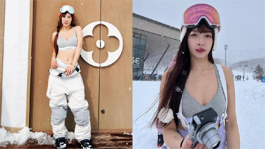 樂天女孩「雪地比基尼」全面解鎖！Yuri不藏私全出賣：我的朋友都好猛