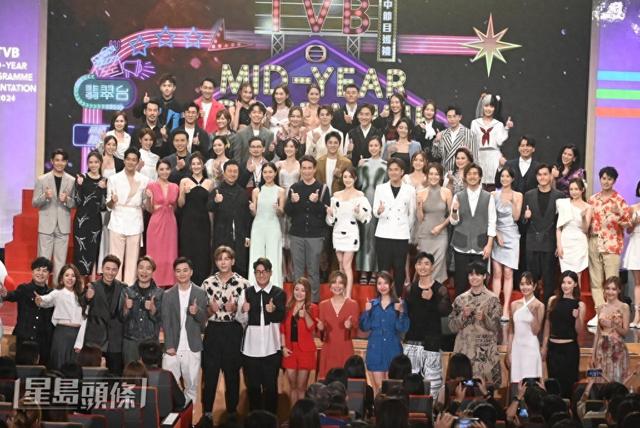 TVB節目巡禮：林夏薇大合照C位顯女王地位，黎耀祥與龔嘉欣再合作