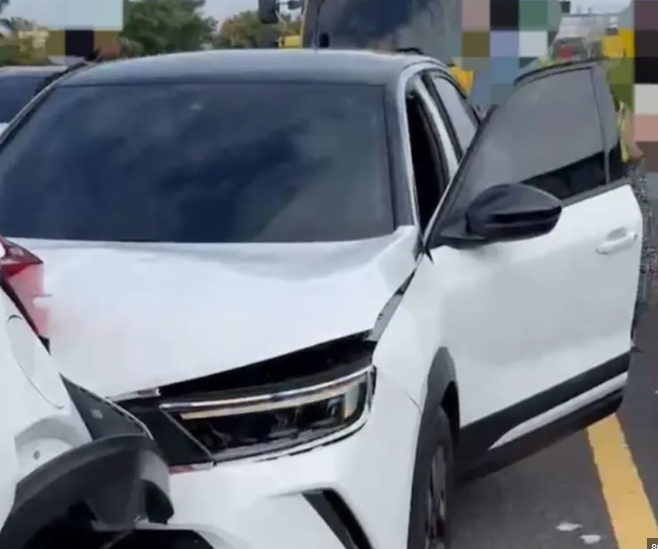 國道1號連環車禍！五台車撞一團「車頭全毀」　現場傷者曝光「驚見本土男星」現況曝光