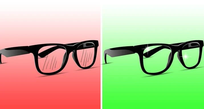 眼鏡用久了全是劃痕？教你簡單處理方法，鏡片比新買的還乾淨，早學會早受益！