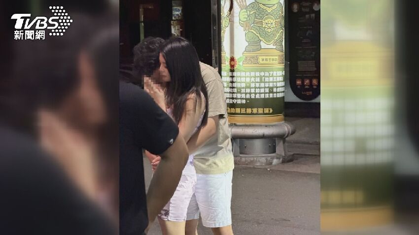 才宣布參戰北市！國民黨戰將「路上抽菸被環抱」形象翻車