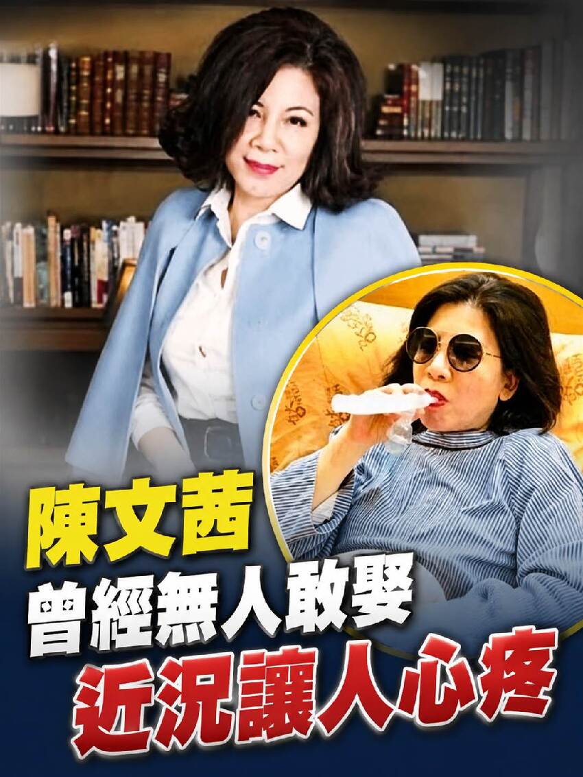 陳文茜近況！當小三慘遭拋棄無人敢娶，今重病難醫大哭不想活了