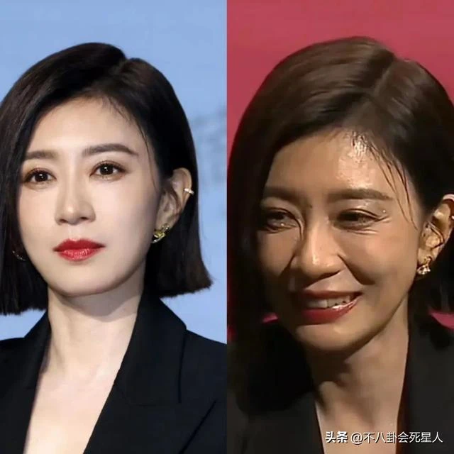49歲賈靜雯生圖皺紋多，個子矮小含胸駝背，網友感嘆快不認識了