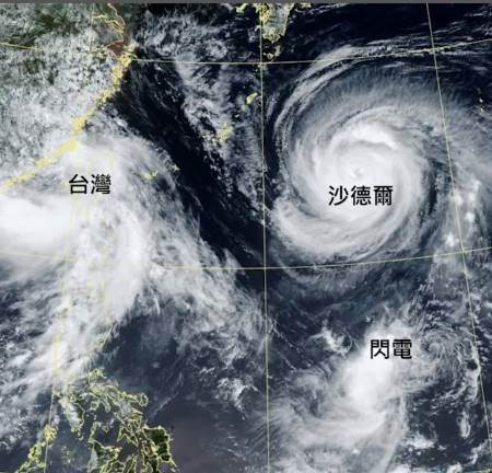 恐狂掃北海！沙德爾風雨增強「不只北部遭殃」這時段雨勢最猛