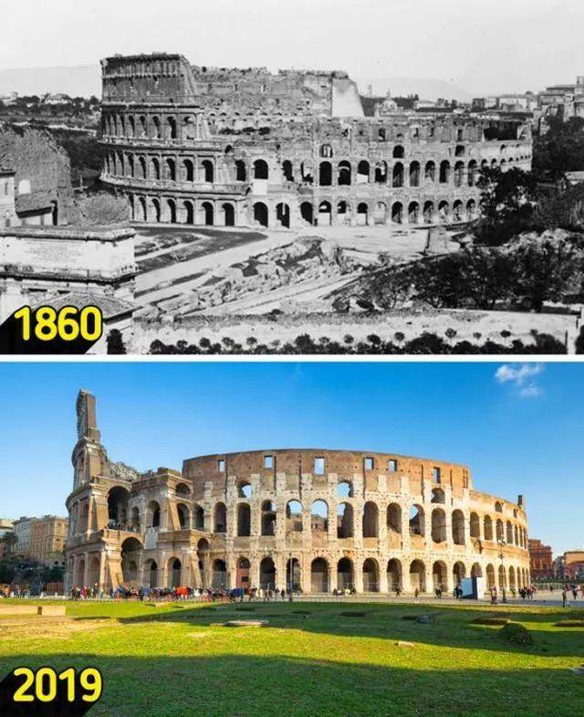 20個世界著名景點，100年前和現在的對比照，歷史書上無法看到
