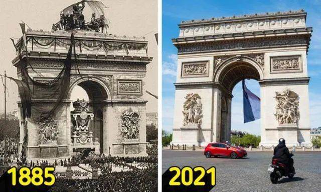 20個世界著名景點，100年前和現在的對比照，歷史書上無法看到