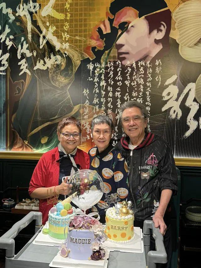 TVB老戲骨姜大衛三代同堂慶祝太太76歲生日，60歲女婿曹永廉獲贊凍齡