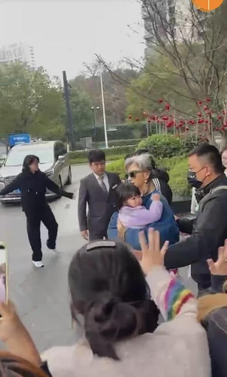 林子祥祖孫三代搭乘飛機，葉蒨文抱孫女坐頭等，繼子夫婦在經濟艙