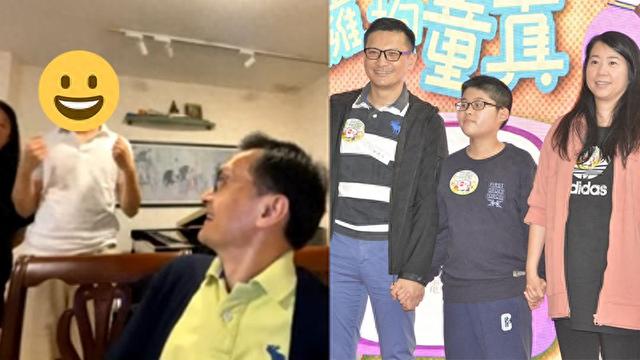 陳錦鴻17歲自閉症兒子罕露面身材高大健壯！熱情打招呼語速急促