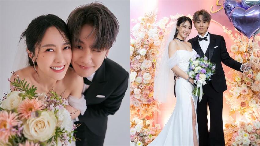 鼓鼓大元「長跑12年」宣布結婚！甜曬「一家3口」婚紗照：這是我老婆