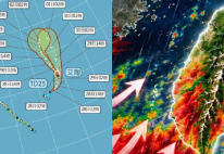 快訊／雙颱夾擊雨不停！全台大雨連下6天！專家曝「這天」雨停時間！