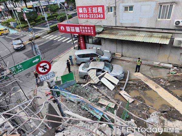 快訊／聯結車撞破忠孝橋！35噸鋼材「砸爛橋下2台車」...駕駛曝「釀禍原因」秒被逮捕